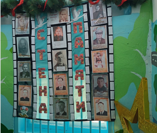 Стена памяти в ДОО Стена памяти в ДОО.